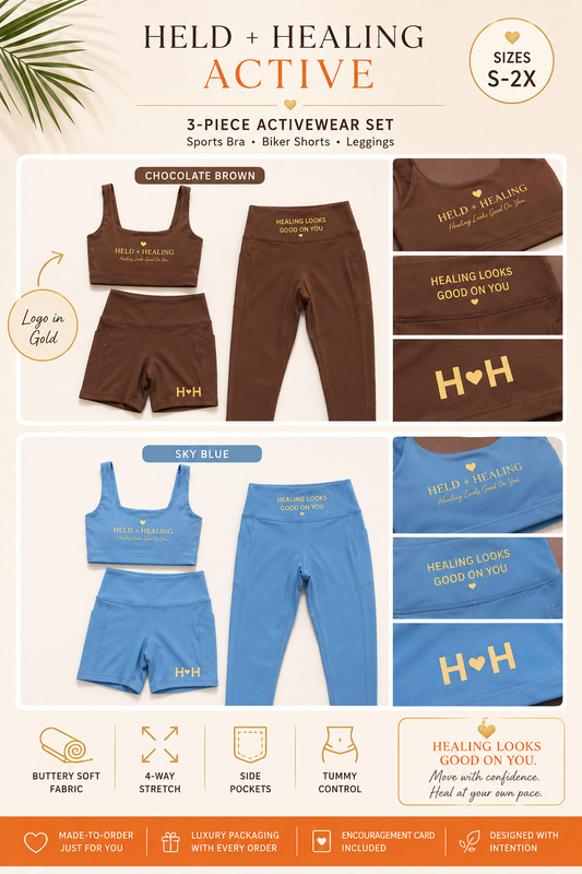 Held + Healing Active™ 3-Piece Made-to-Order Set
