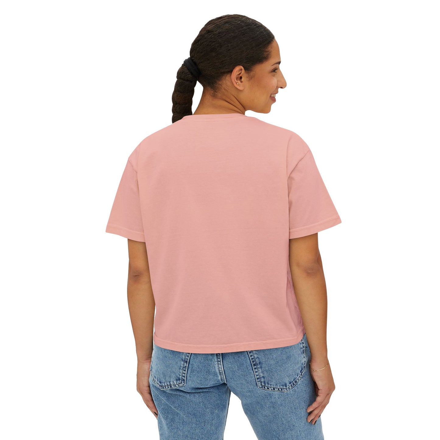 Women's Tee — "Together Since 2017" Anniversary Boxy Shirt