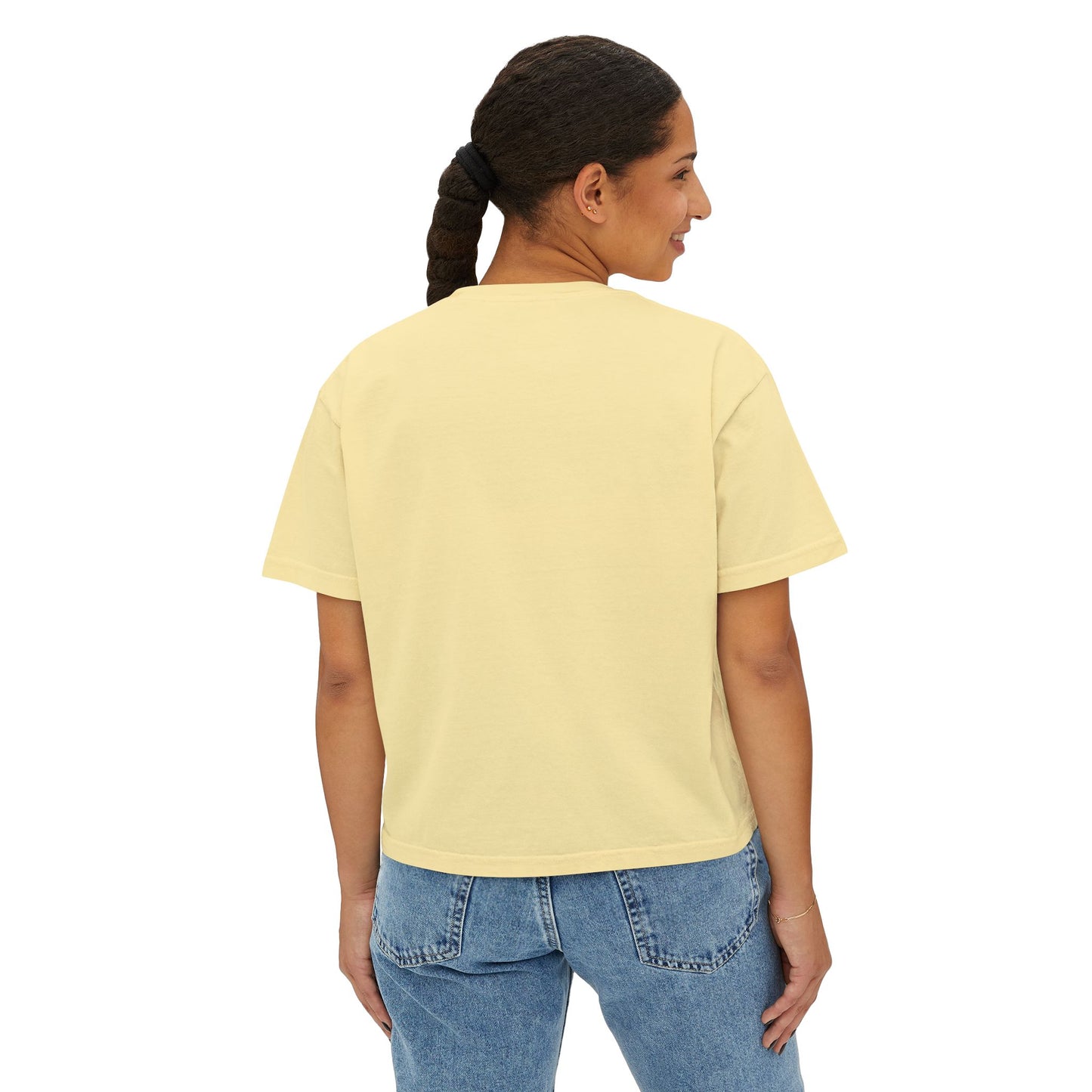 Women's Tee — "Together Since 2017" Anniversary Boxy Shirt