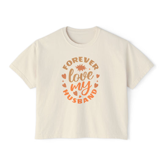 Forever Love My Husband Tee | Wife Gift | Marriage Shirt