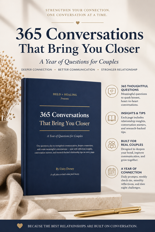 365 Conversations That Bring You Closer: A Year of Questions for Couples